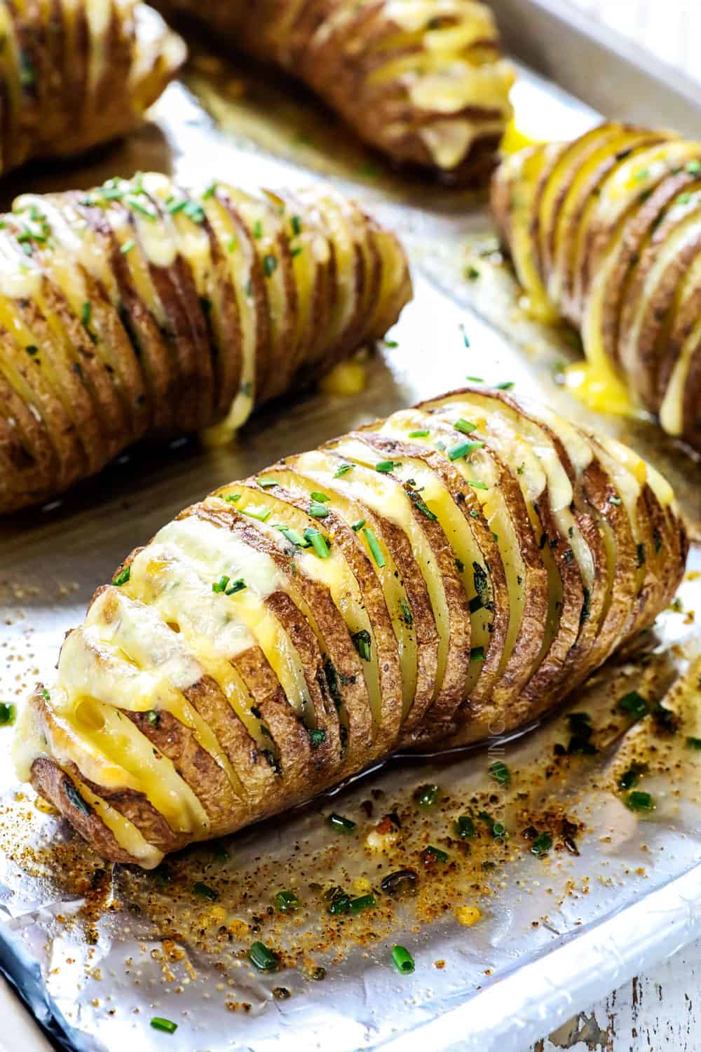 Hasselback Potato Recipe - Carlsbad Cravings